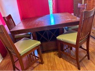 Pub style dining room set