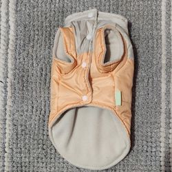 Small Dog Jacket.  Peach Color.