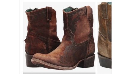 Women's Short Western Cowboy Boots size 8.5