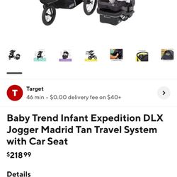 Babytrend Stroller (no Car seat Or Base Included)