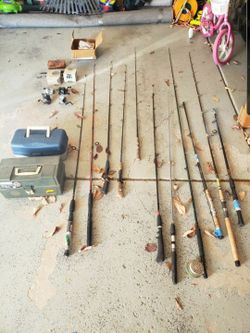 Fishing Poles And Gear