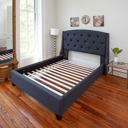 Affordable Tufted Upholstered Bed Frame| King Queen Full, all sizes available!