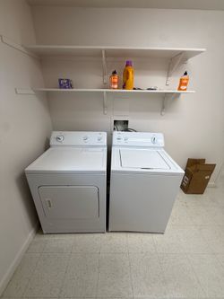 Kenmore topload washer and dryer set