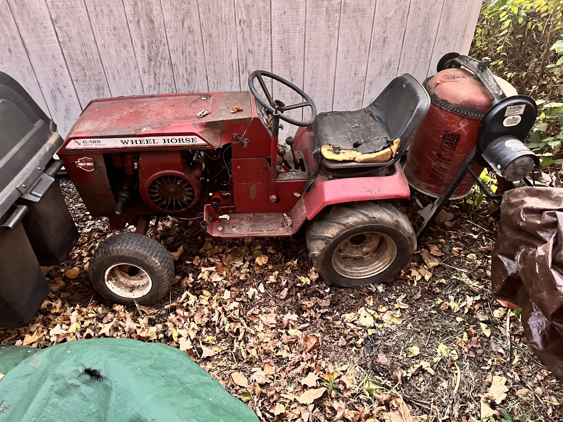 Wheel Horse C-125 Tractor