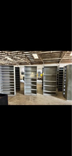 Metal  Store  shelves