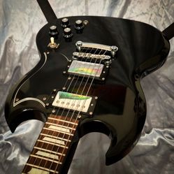 Epiphone SG Ebony Black Beauty 6 string Electric Guitar 