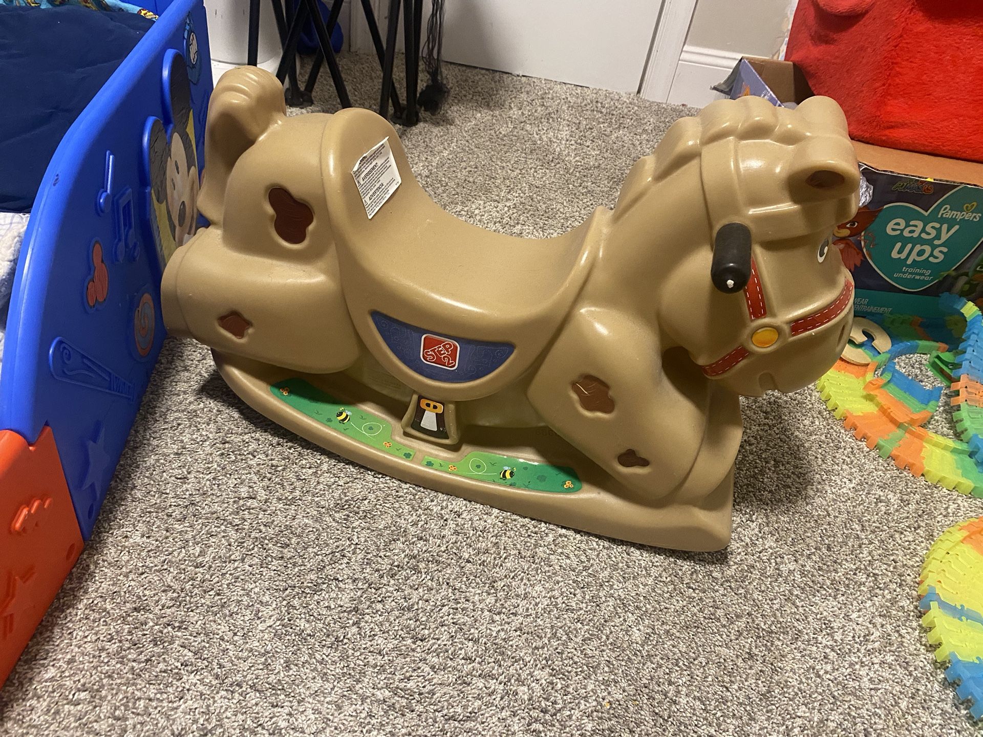 TODDLER  PATCHES STEP 2 ROCKING HORSE