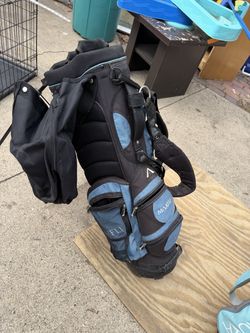 Golf Bags, Maxifi With Legs,, all zippers work, $20 