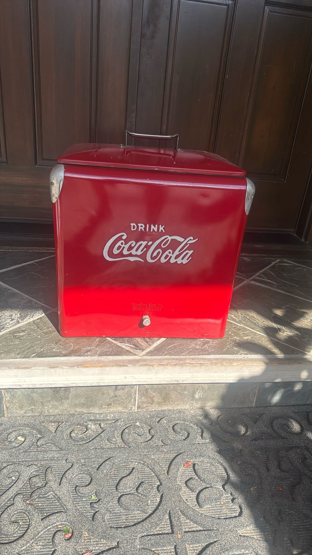 1955 Metal Coca-Cola cooler