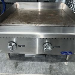 Restaurant gas griddle 24 inch plancha comal