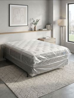 Pillow Top Mattress with Box Spring