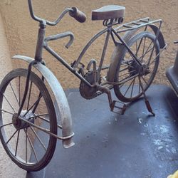 Adorno Un Bicicleta Antigua 