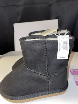 Size 8 Black Booties - Unisex 