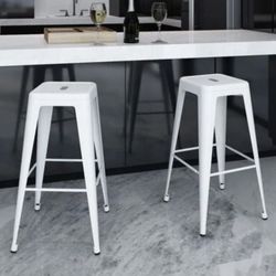 White Bar Stool