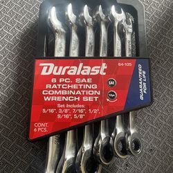 Duralast wrench set SAE