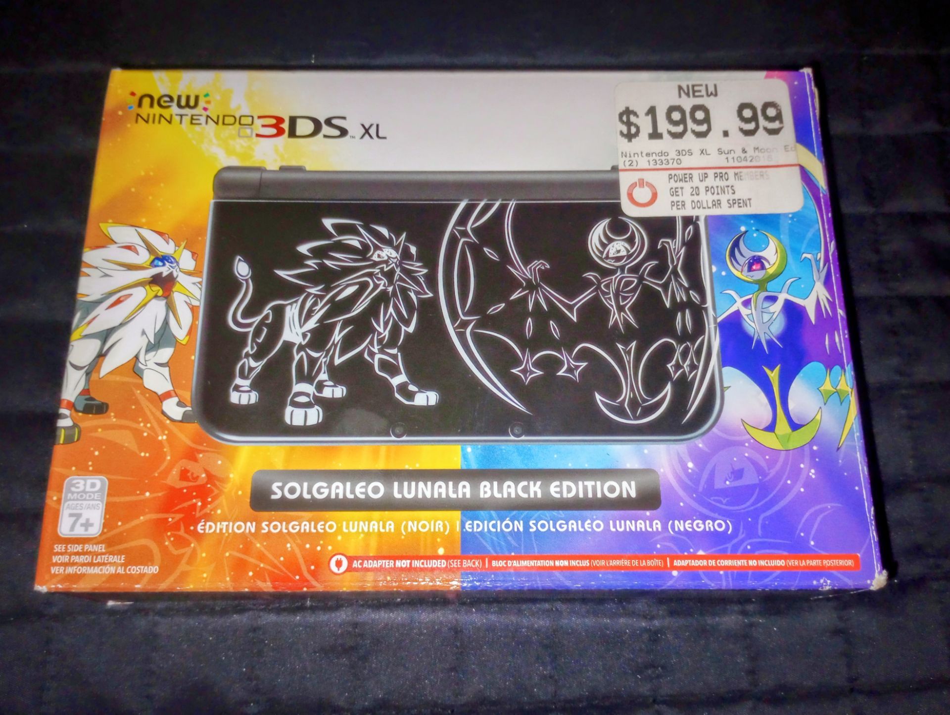 Pokemon solgaleo and lunala the new 3ds xl cib