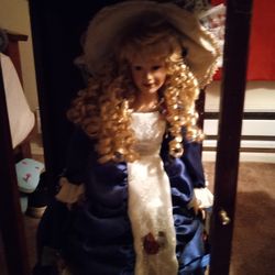 Victorian porcelain Doll 