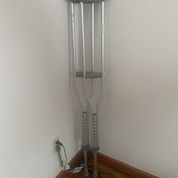Free Aluminum Crutches 