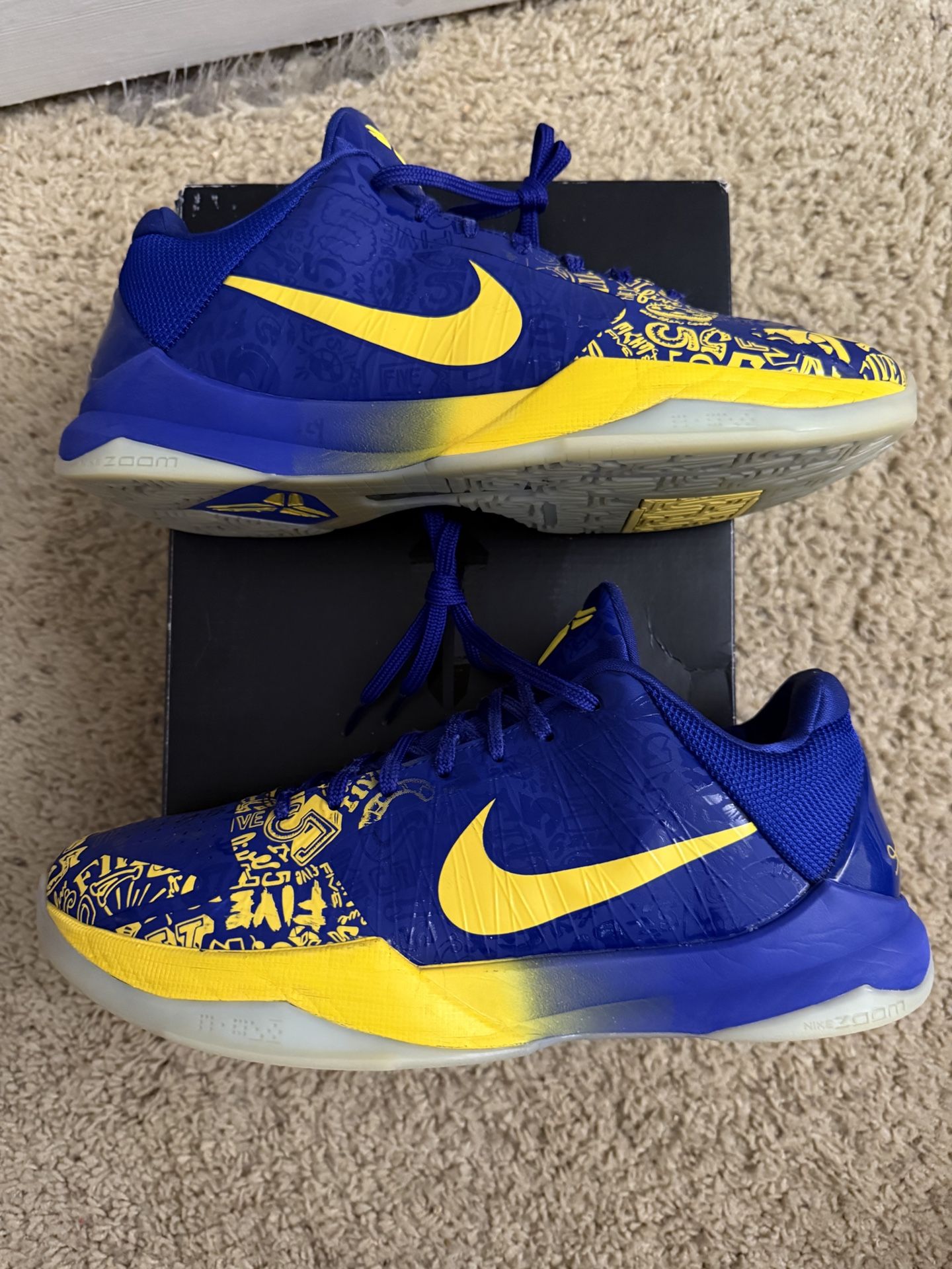 Nike Kobe 5 Protro 5 Rings Size 10.5 - Pre Owned, With Original Box