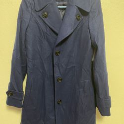 Navy Blue Woman’s Coat For Winter 