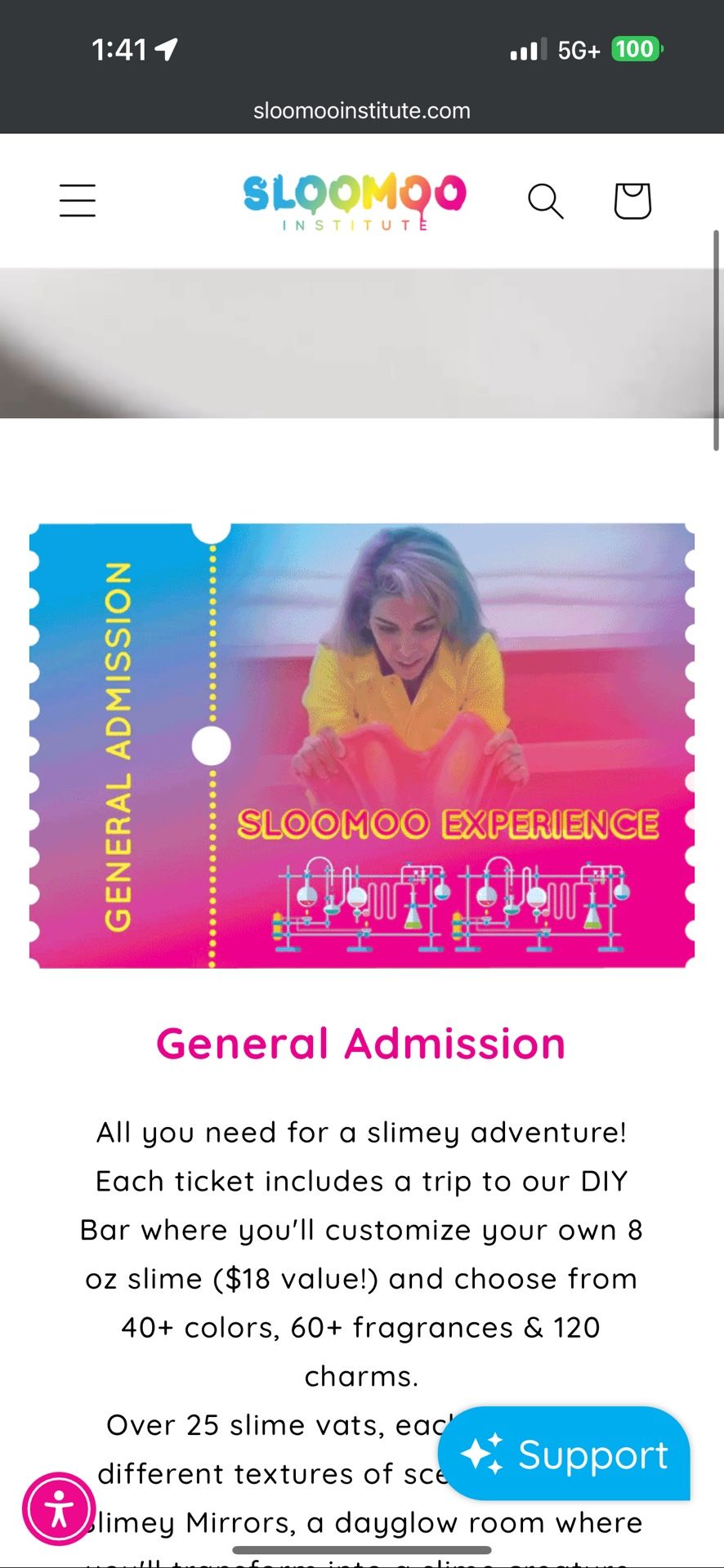 Sloomoo Institute Tickets *2 LA