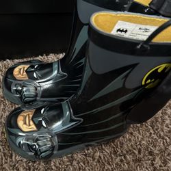 Batman New Rain boots Toddler Size 8