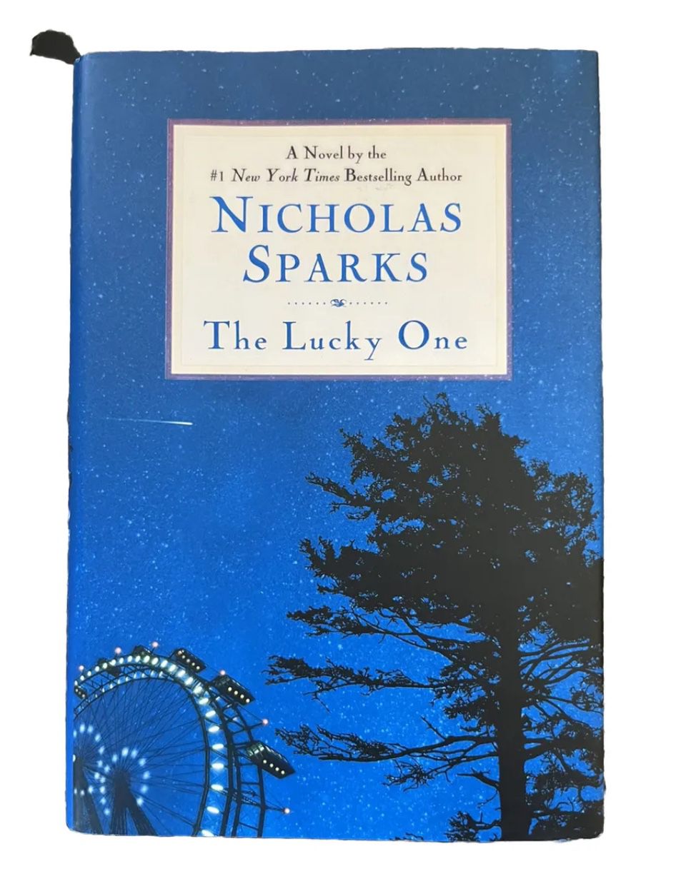 The Lucky One by Nicholas Sparks 2008 First Edition Book Novel