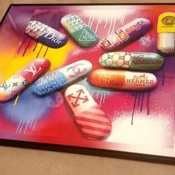 8 1/2"x11" Framed Wall Art