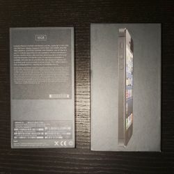iPhone 5, Black, 16GB, Box Only
