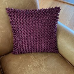 Purple Decorative Pillow