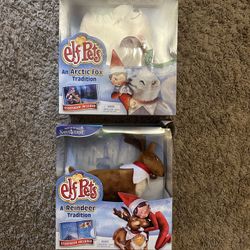 Elf Pets Arctic Fox And Reindeer Tradition  