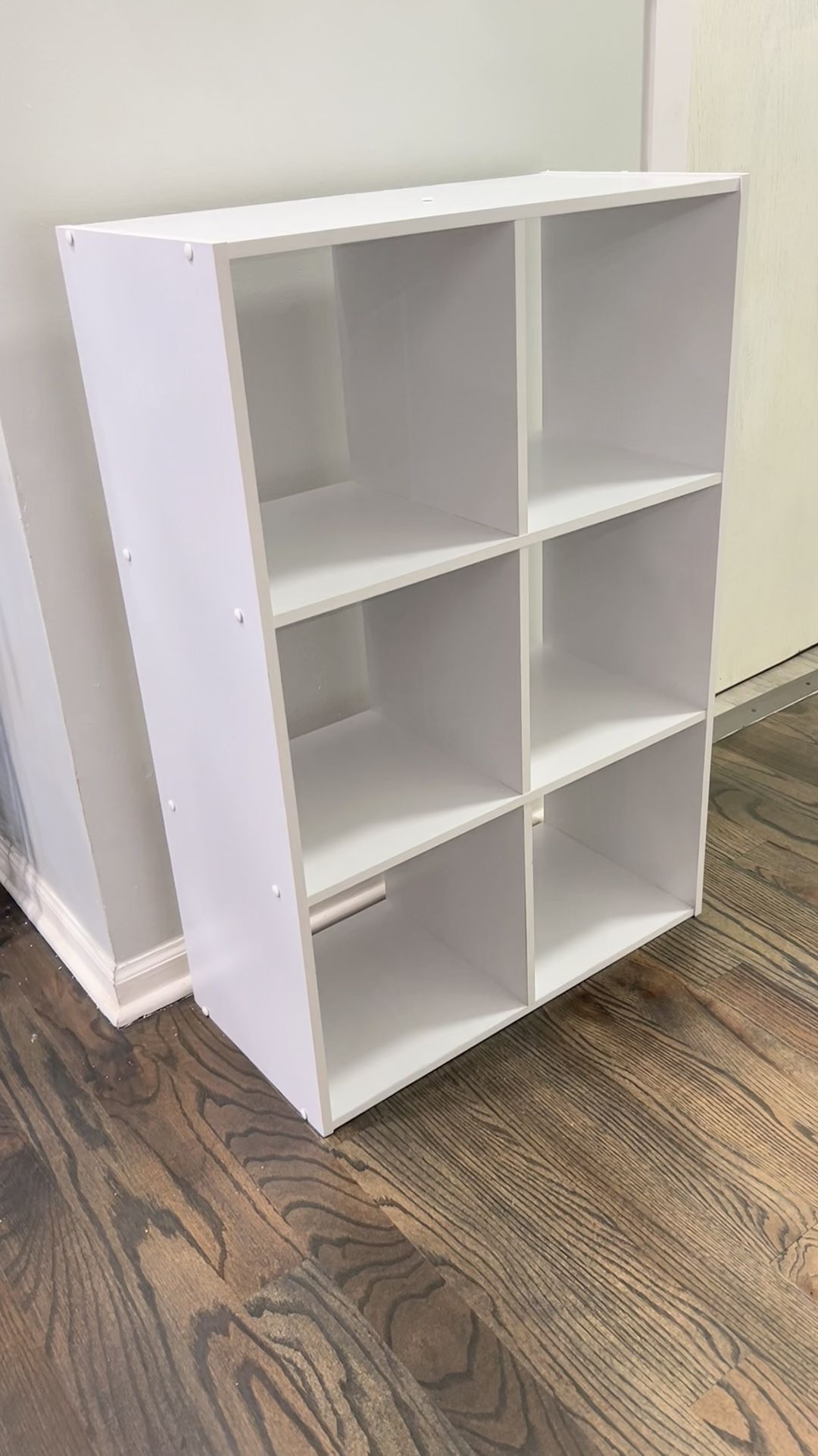 11” 6 Cube Organizers Plus Over The Door Hook(free)
