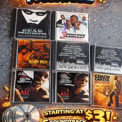 Soundtrack CD Bundle – Classic Movie Hits 🔥