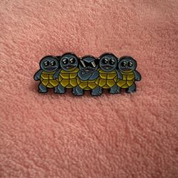 squirtle squad enamel pin (shipping only)