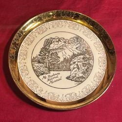MCM Sabin Mt Rushmore Collector Plate