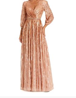 Mac Duggal gown new with tag