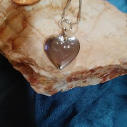 Silver Heart Locket