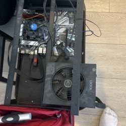 Gutted Mining Rig / Pc Parts 