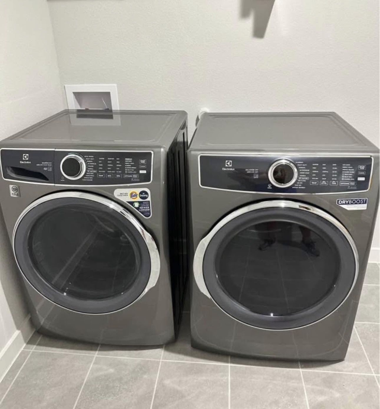 Electrolux washer and dryer