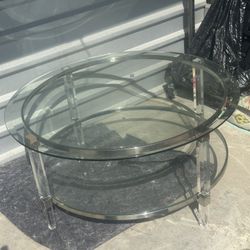 Glass Coffee Table 
