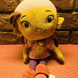 Disney Store Jake and The Neverland Pirates IZZY Plush Doll 12 Inches