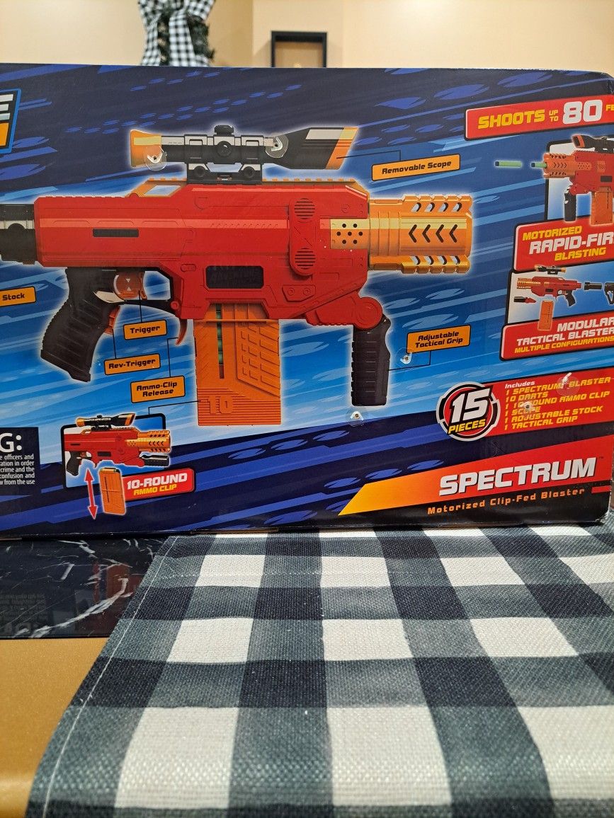 New Spectrum Dart Blaster