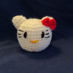 Crochet Hello Kitty Head 
