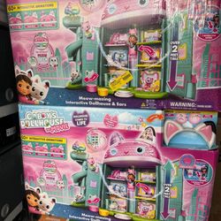 Gabby's Dollhouse: The Movie, Meow-mazing Dollhouse with Sound FX, Accessories and BONUS Interactive Ears (Walmart