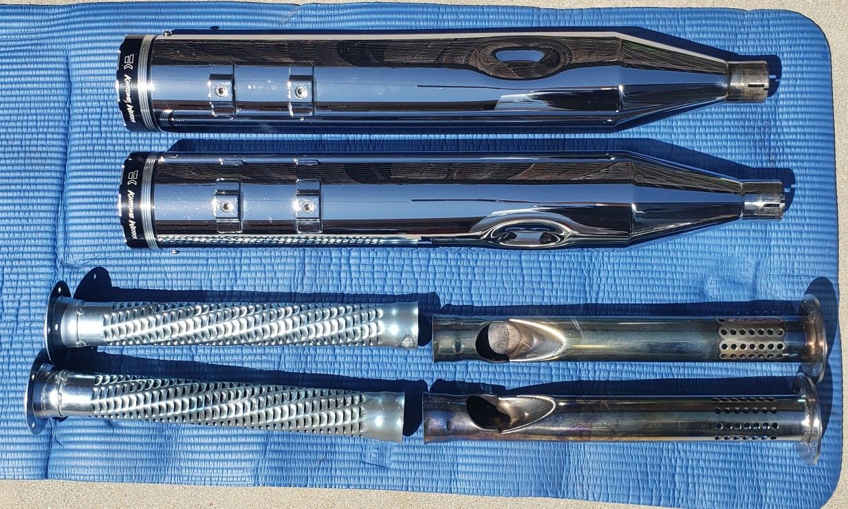 Harley Davidson Khrome Werks Slip Ons