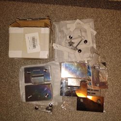 Apollo 2-Pack 180 Degree Frameless Shower Door Hinges Chrome for 8-12mm Glass
