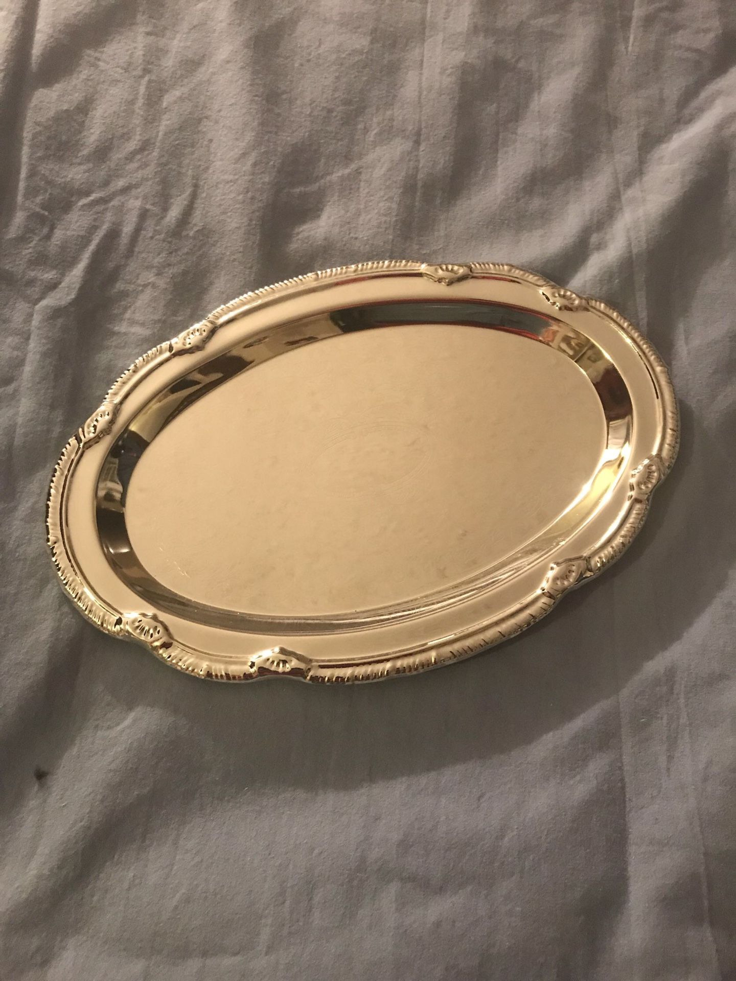 Brand New Polished Serving Tray
