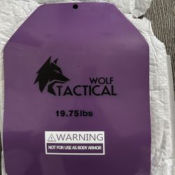 Wolf Tactical Vest Plate 