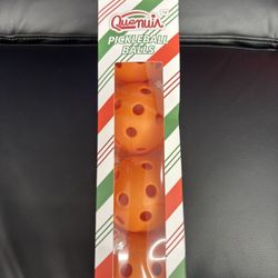 Pickleball Christmas Adornment Balls