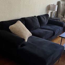 Sectional, End Tables, Coffee Table, Lamps $320